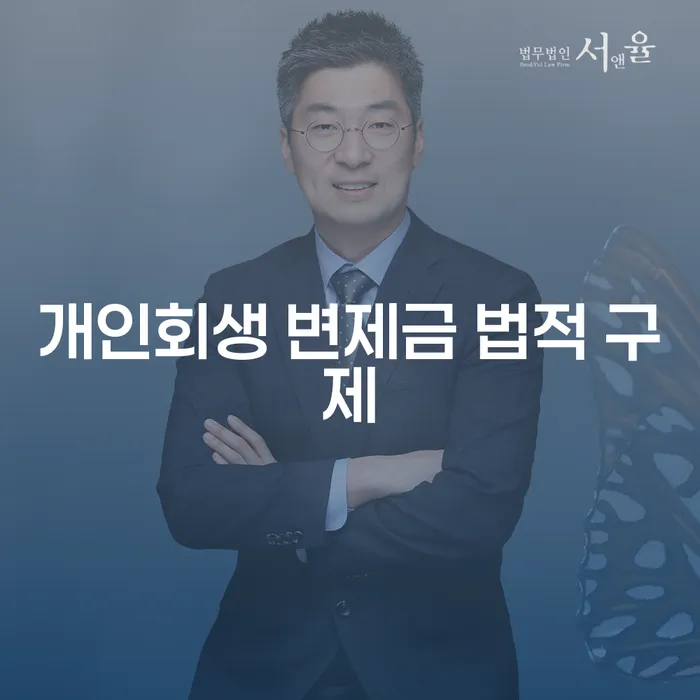 개인회생 변제금 법적 구제란 무엇인가요?