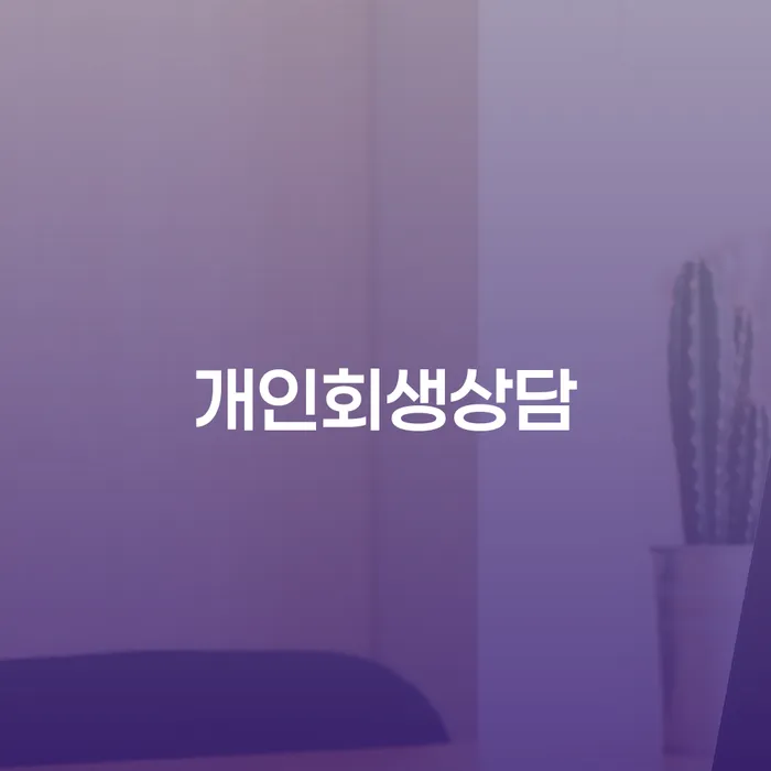 동화동 개인회생상담의 중요성과 절차